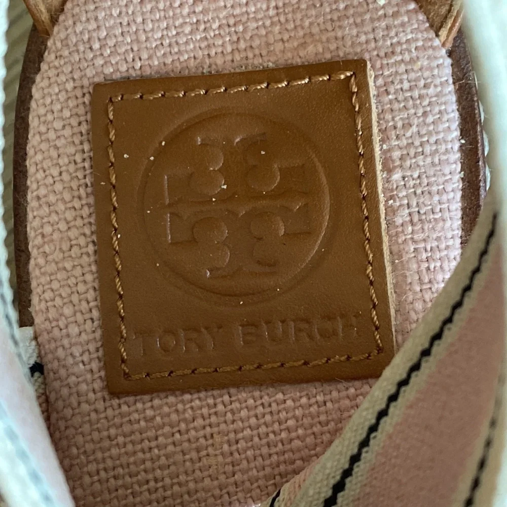 Tory Burch Freida Espadrille Wedge Pink 9
